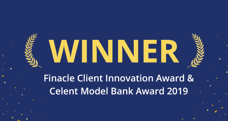 You are currently viewing We won the Finacle Client Innovation Awards 2019 & Celent Model Bank Award 2019