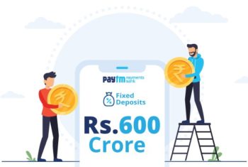 We have crossed Rs. 600 crore in Fixed Deposits (with partner bank)